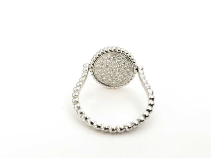 Dior Rose Devant #53 Diamond WG Au750 5.5g Ring 