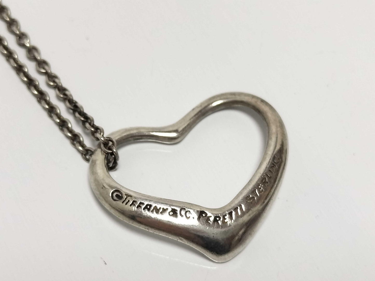 Tiffany & Co. Open Heart Tiffany Necklace Heart Necklace