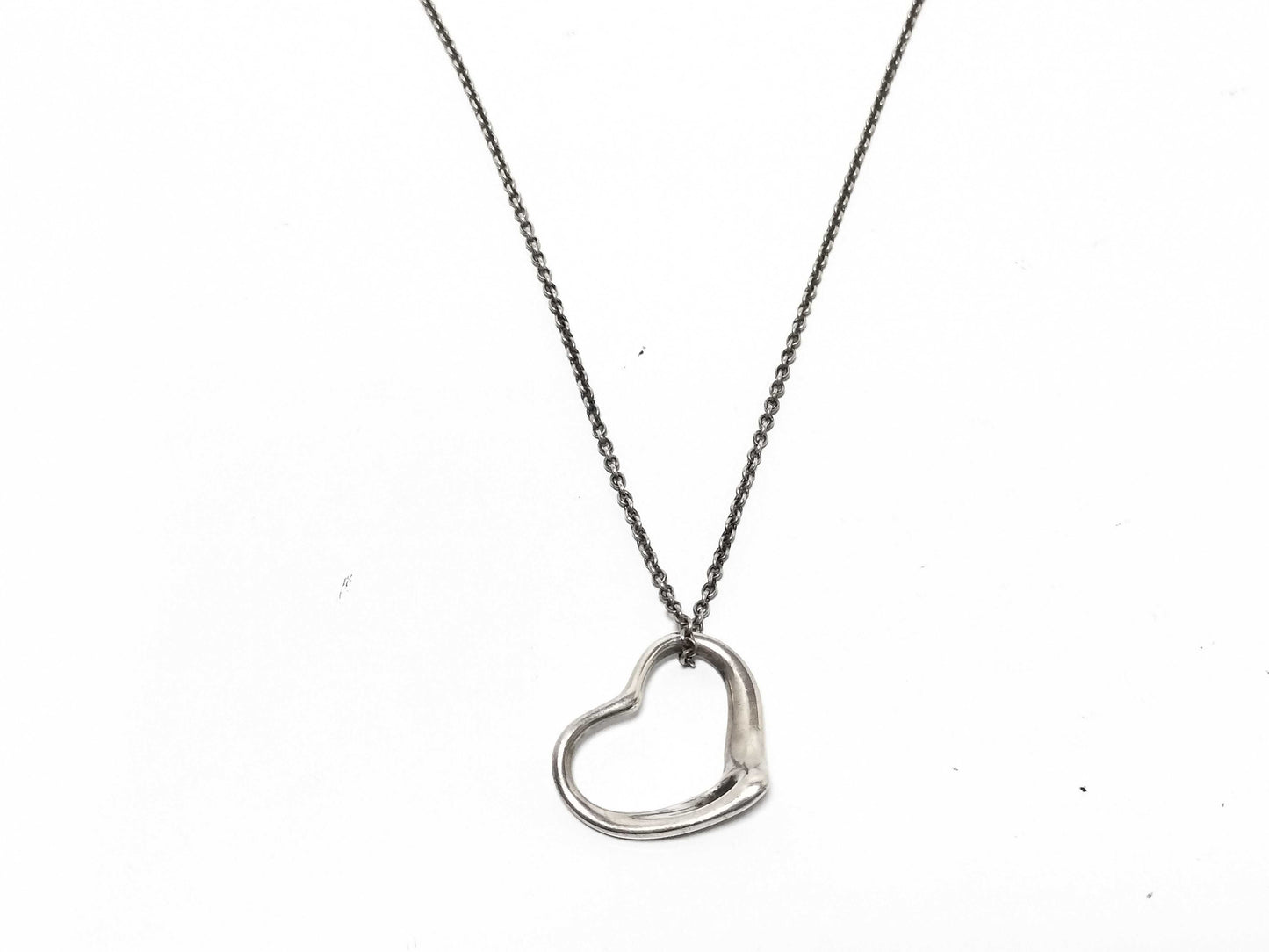 Tiffany & Co. Open Heart Tiffany Necklace Heart Necklace