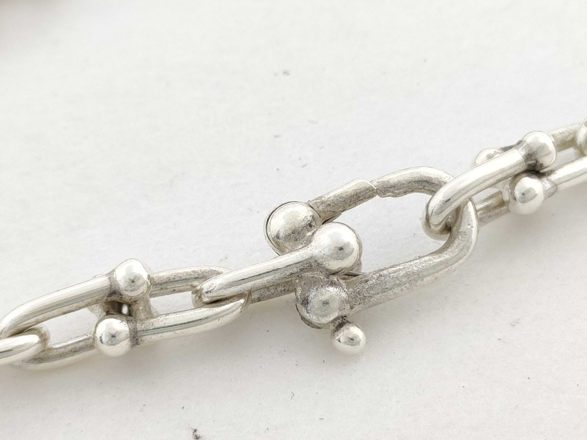 Tiffany & Co. Hardware Small Silver 42.2g Necklace