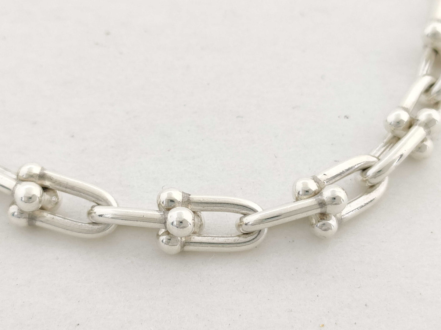 Tiffany & Co. Hardware Small Silver 42.2g Necklace