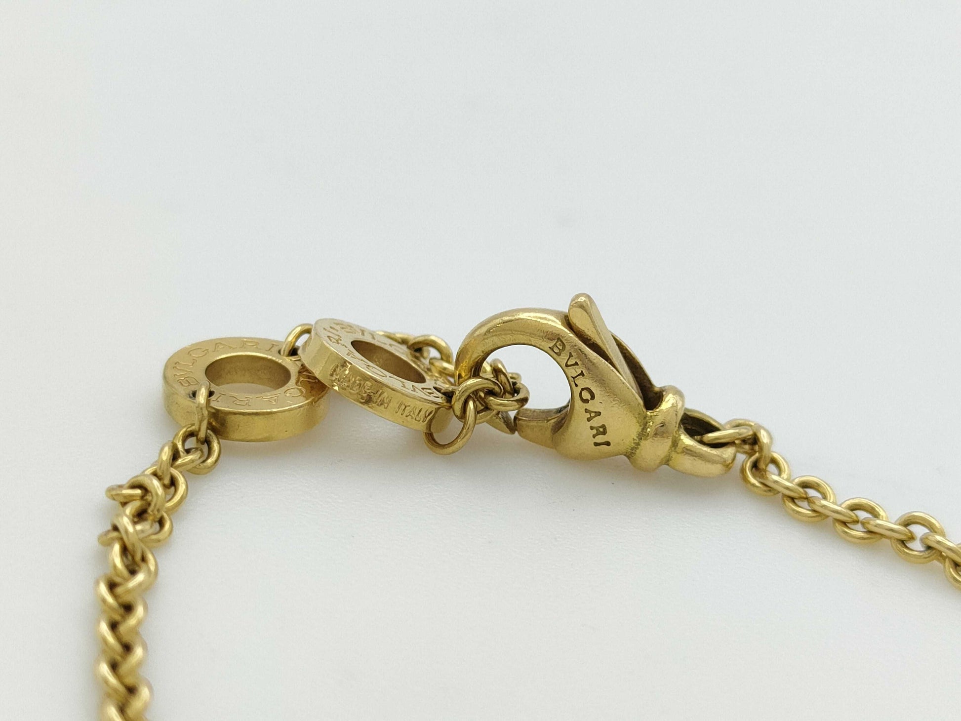 BVLGARI B.zero1 Element YG 750 7.2g Bracelet/Bangle 