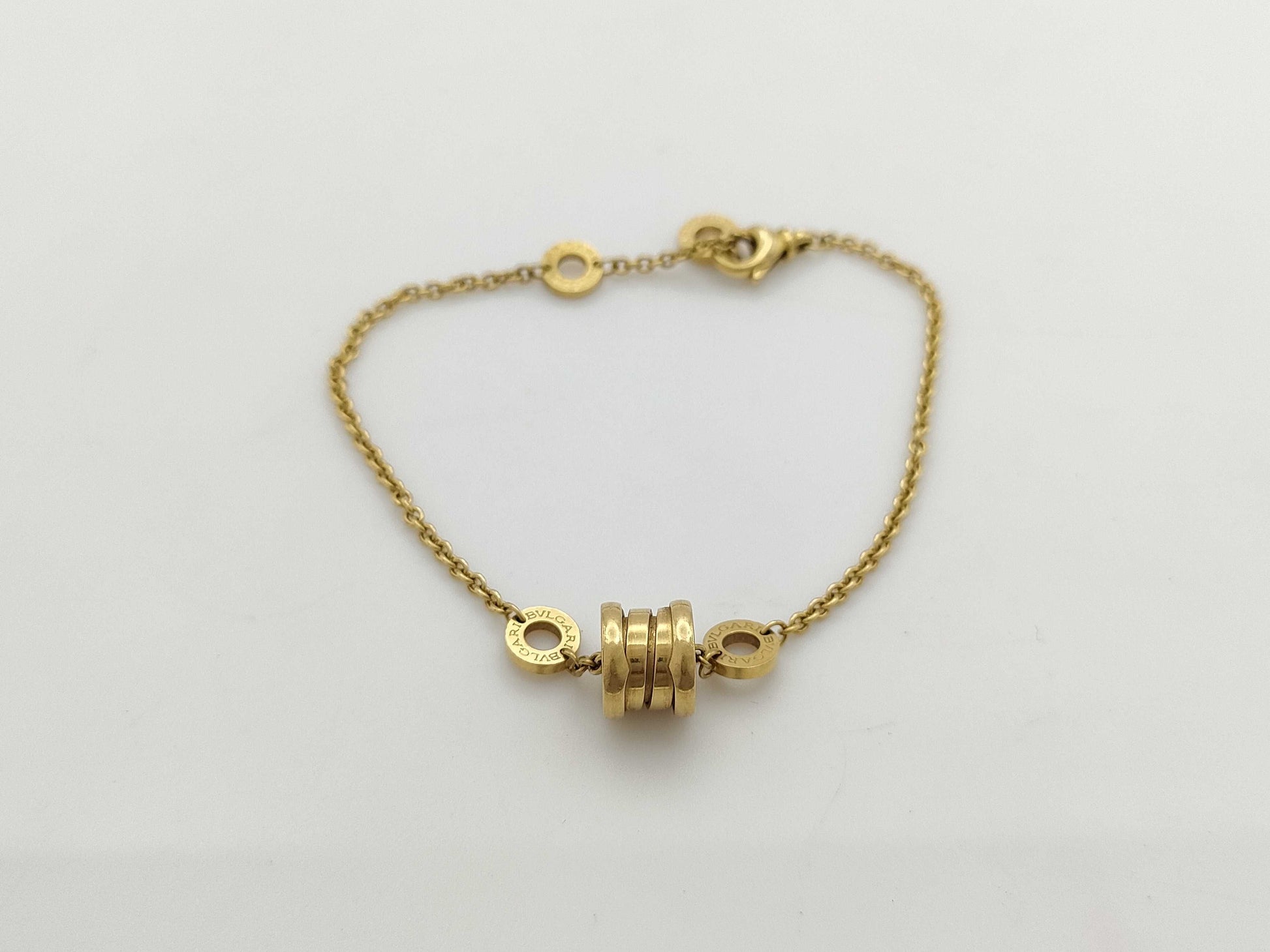 BVLGARI B.zero1 Element YG 750 7.2g Bracelet/Bangle 