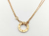 Cartier Love Circle 2PD PG Au750 6.3g Necklace 