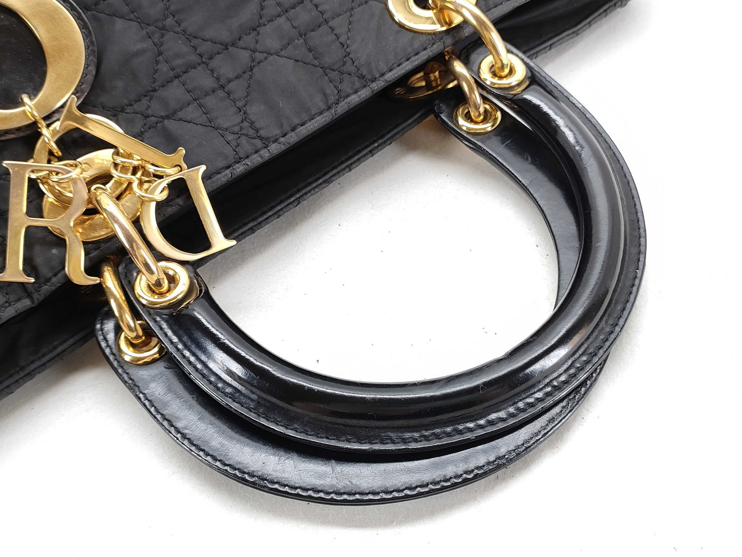 Dior Lady Dior Dior Lady Dior Bag Tote Bag Black Handbag