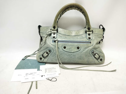 BALENCIAGA The City 2-way handbag, tote bag, shoulder bag, leather The City First THE CITY Classic Handbag