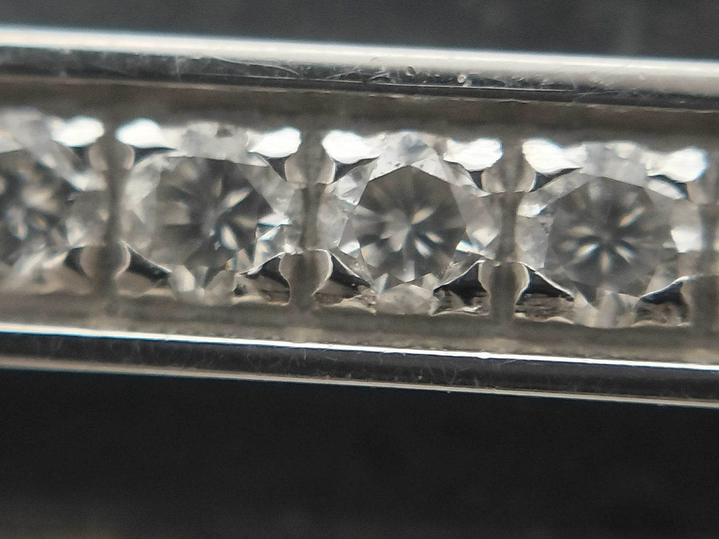 CHAUMET Class One Rubber Diamond Necklace in WG 750 