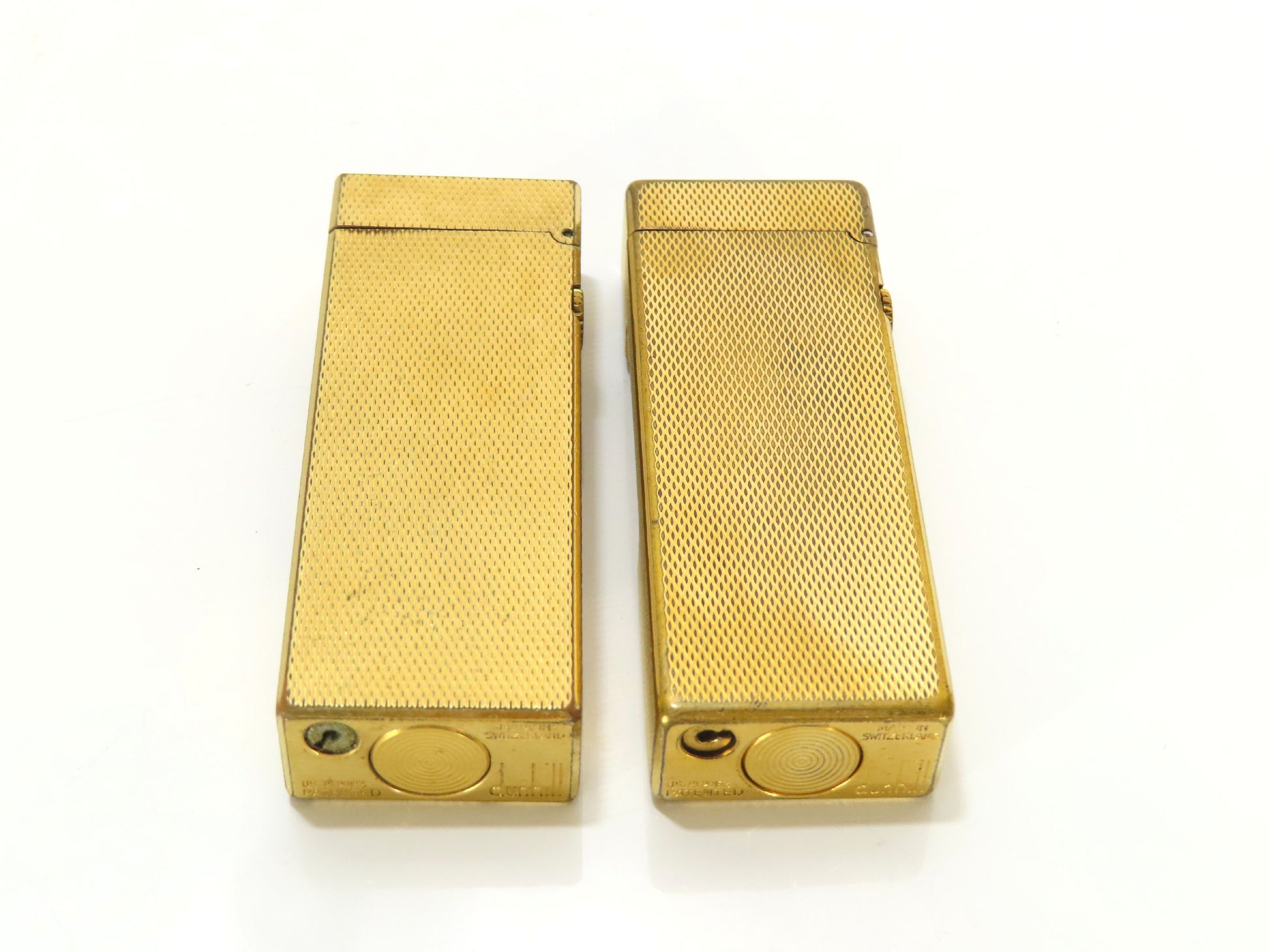 Dunhill 3-piece gold lighter
