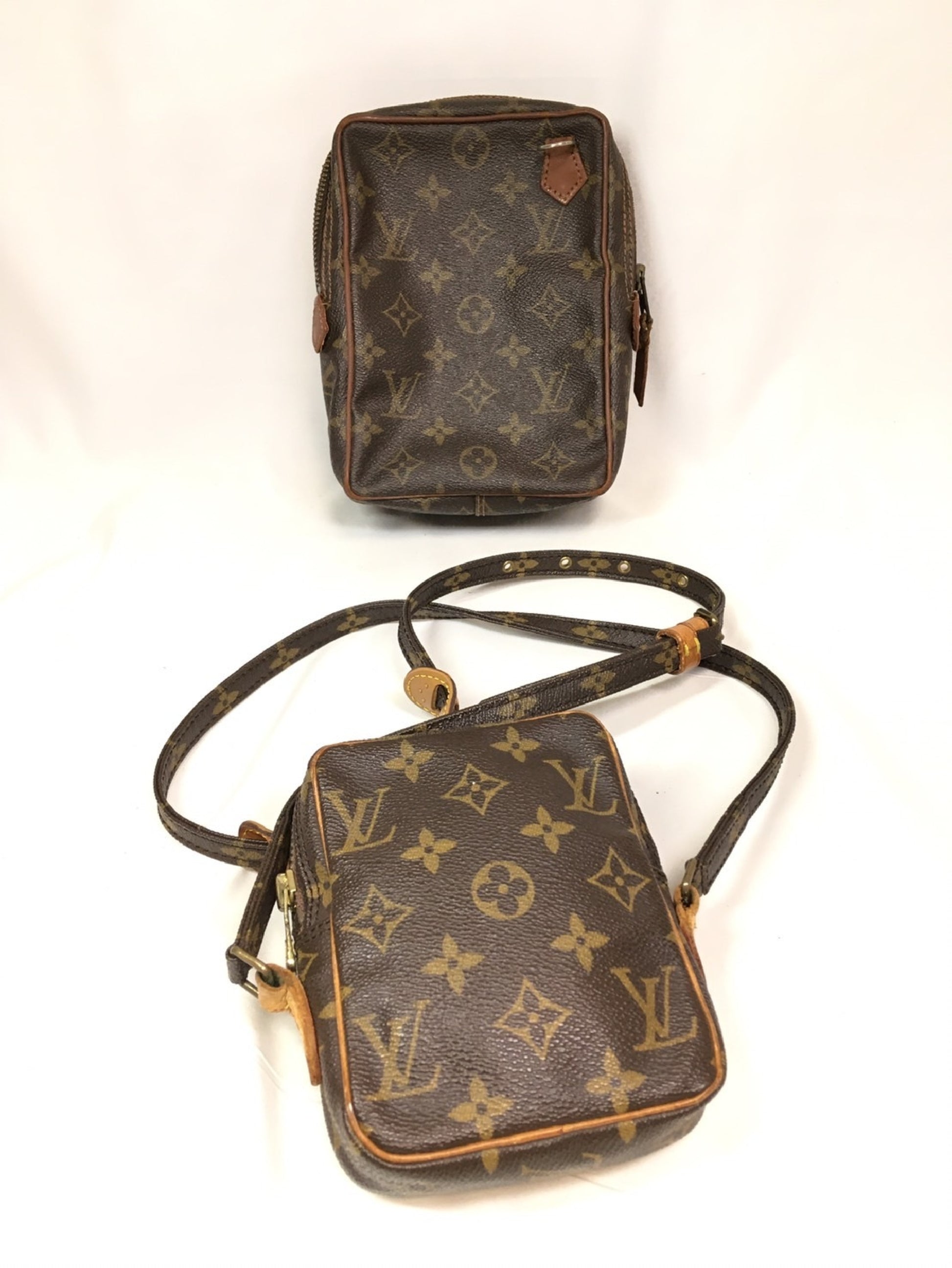 LOUIS VUITTON Monogram Louis Vuitton Shoulder Bag Handbag Bundle Set Shoulder Bag