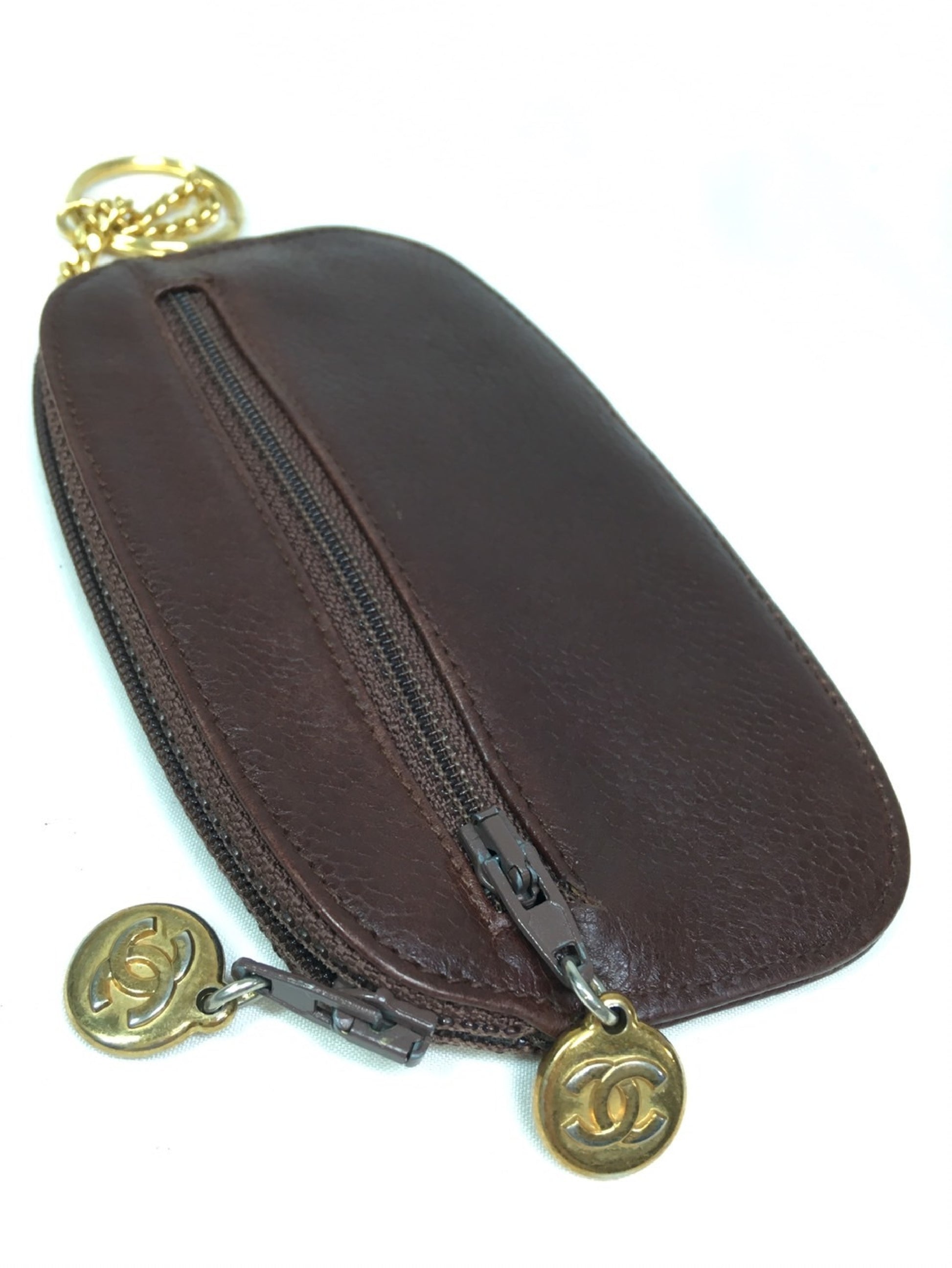 CHANEL Caviar Skin Coin Case