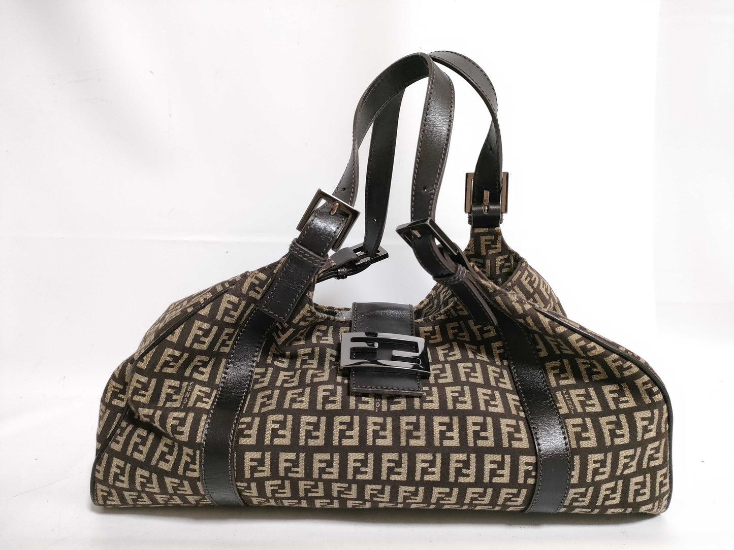 FENDI Zucca pattern Zucchino Mamma Bucket handbag