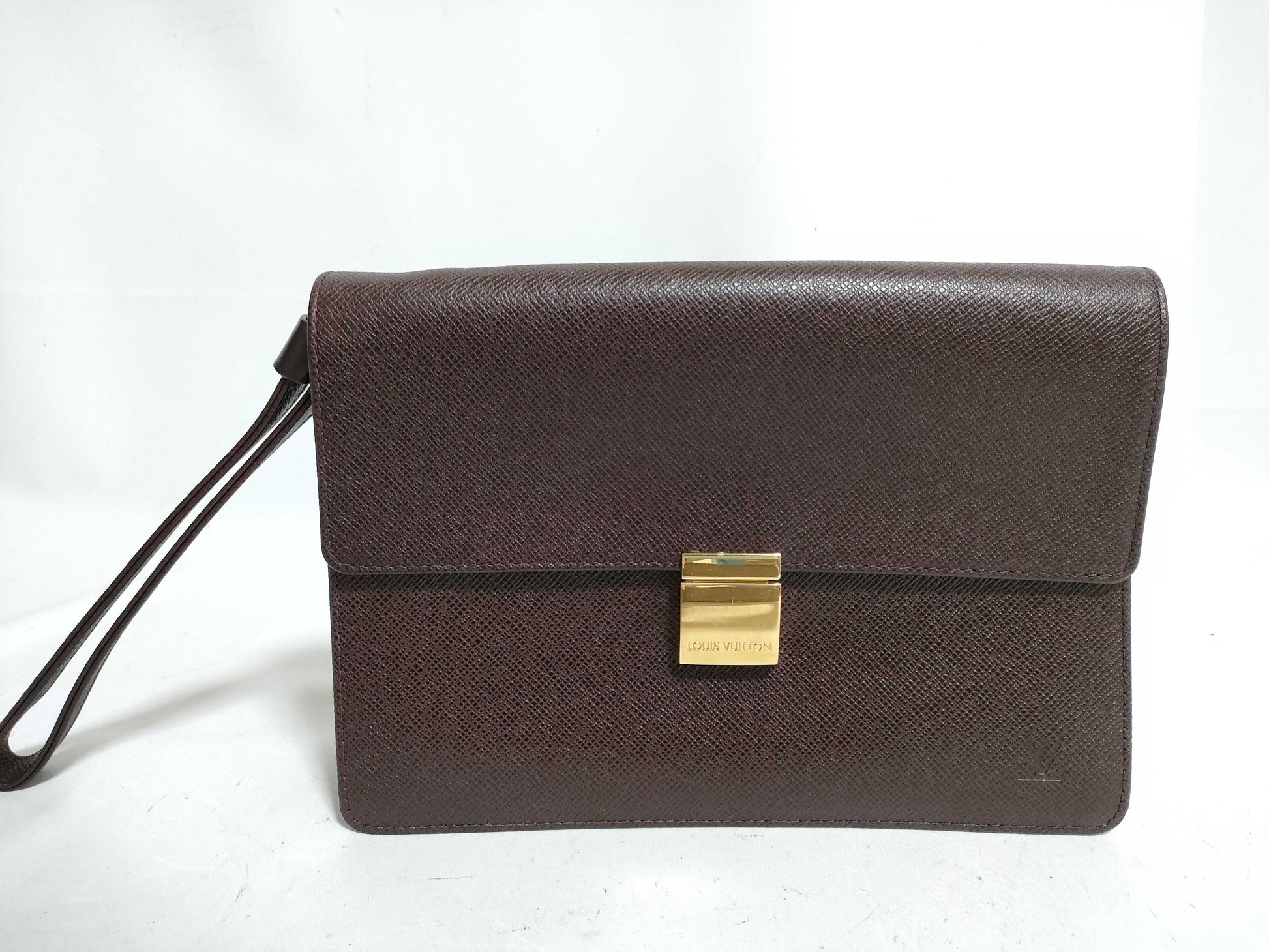 LOUIS VUITTON Taiga Taiga Selenga Second Bag