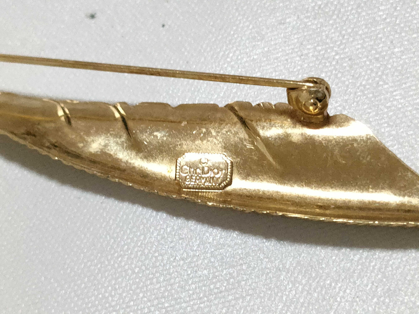 Dior Dior Feather Brooch Brooch