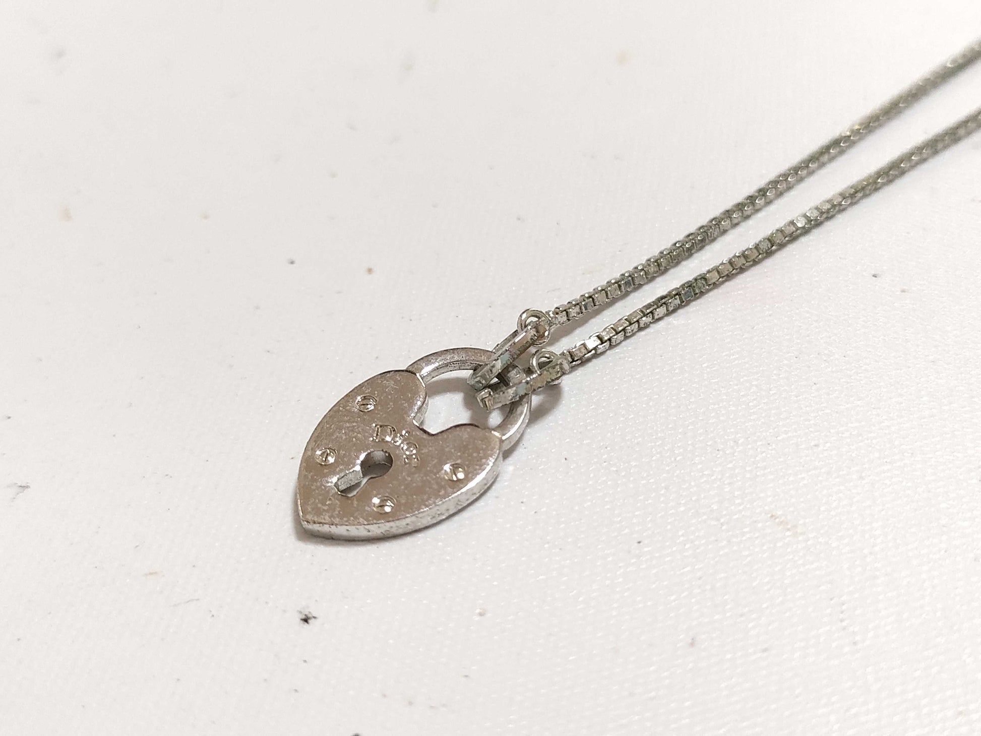 Dior Dior Silver Necklace Necklace