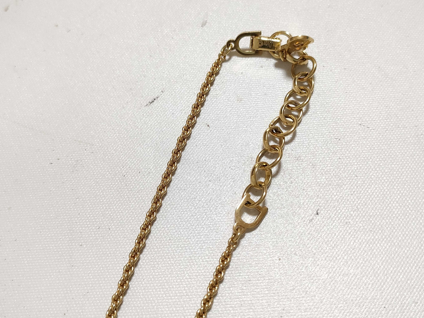 Dior Dior Gold Necklace Necklace