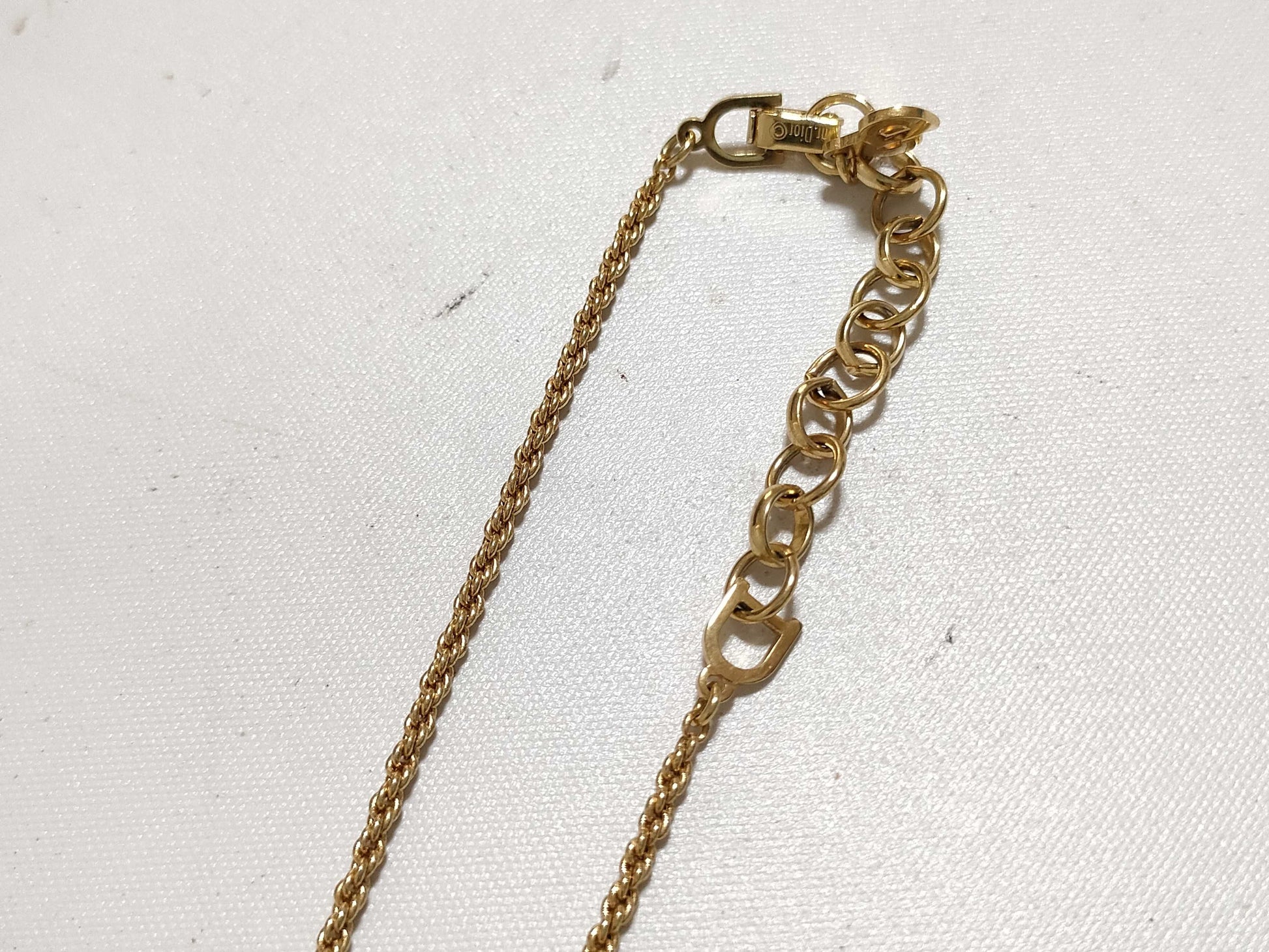 Dior Dior Gold Necklace Necklace