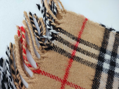 BURBERRY Berberry Check Scarf with Tag Other Accessories