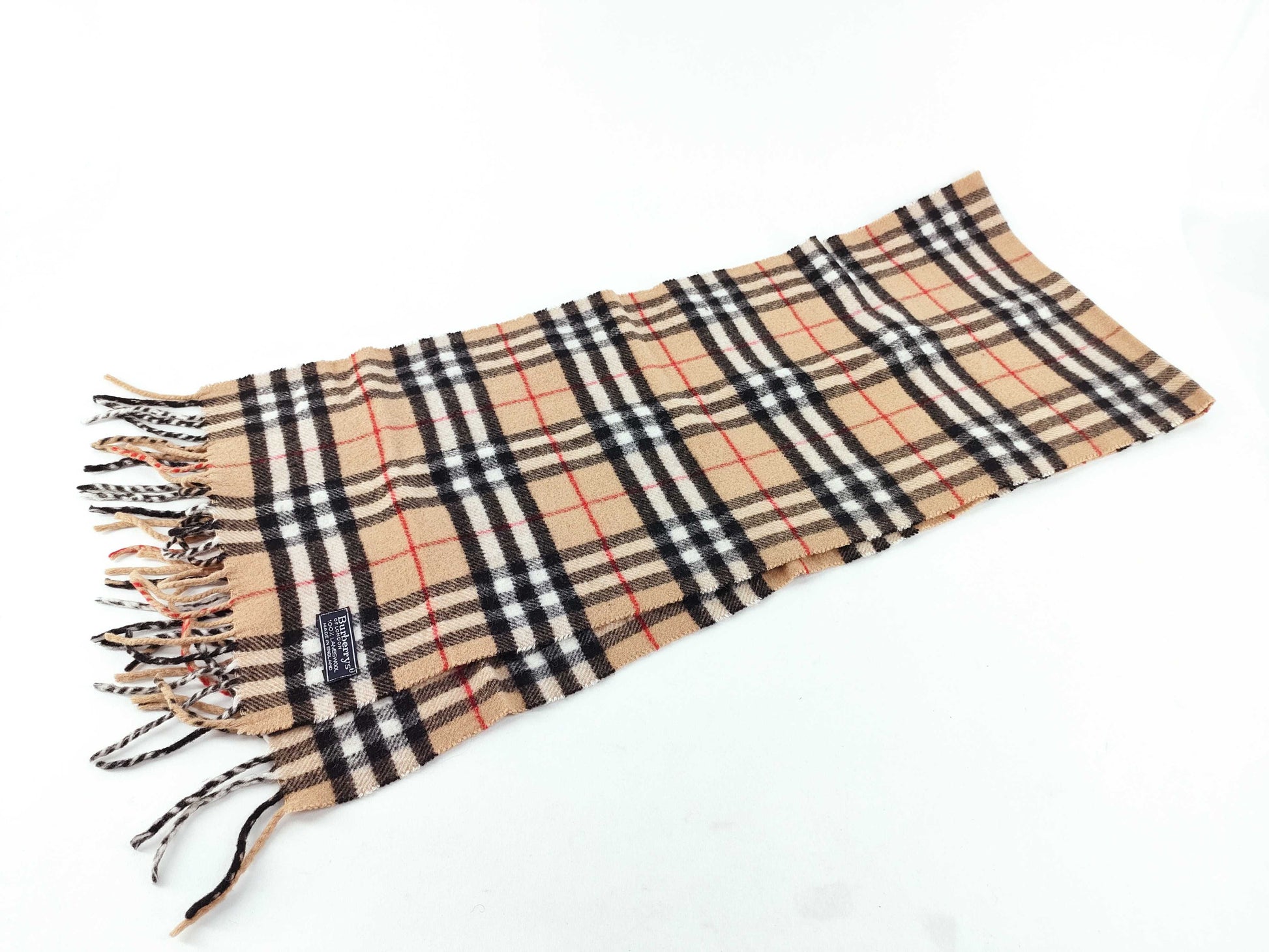 BURBERRY Berberry Check Scarf with Tag Other Accessories