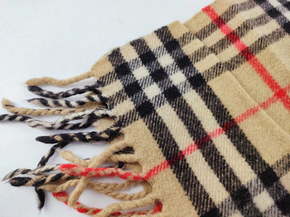 BURBERRY Berberry Check Scarf with Tag Other Accessories