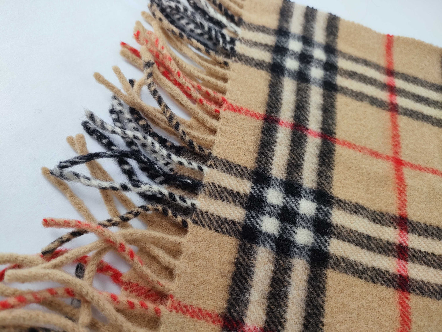 BURBERRY Berberry Check Scarf with Tag Other Accessories