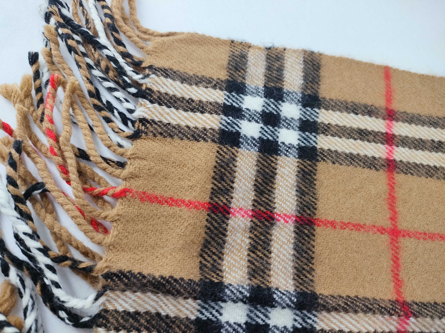 BURBERRY Berberry Check Scarf with Tag Other Accessories