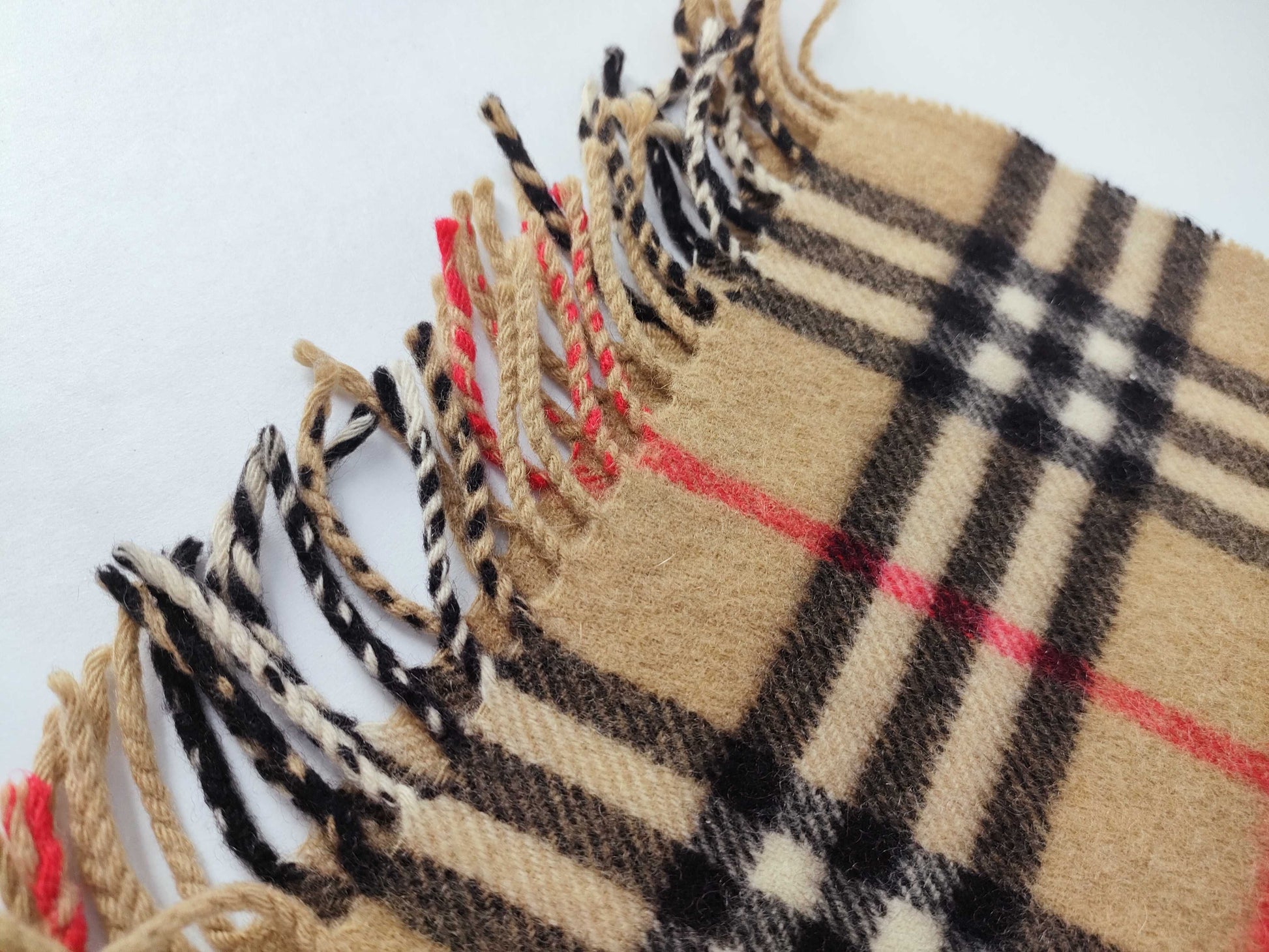 BURBERRY Berberry Check Scarf with Tag Other Accessories