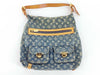 LOUIS VUITTON Monogram Denim Baggy GM Shoulder Bag M95045, Serial Number Unclear, Replacement Shoulder Strap