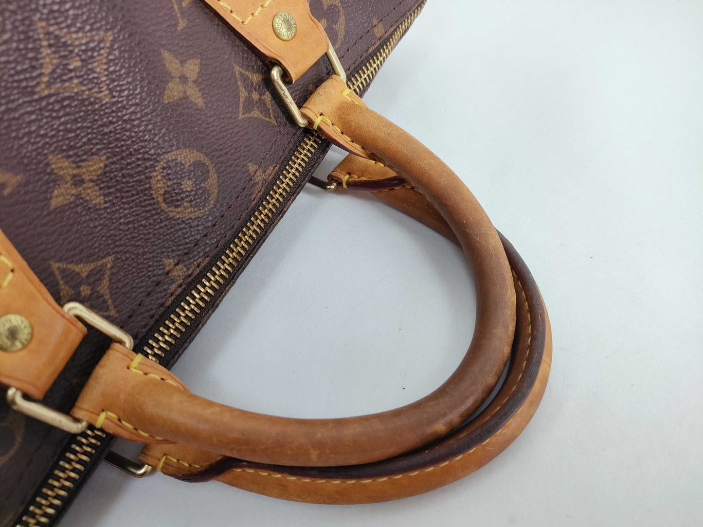 LOUIS VUITTON Monogram Speedy 30 Boston Bag M41526 TH0032