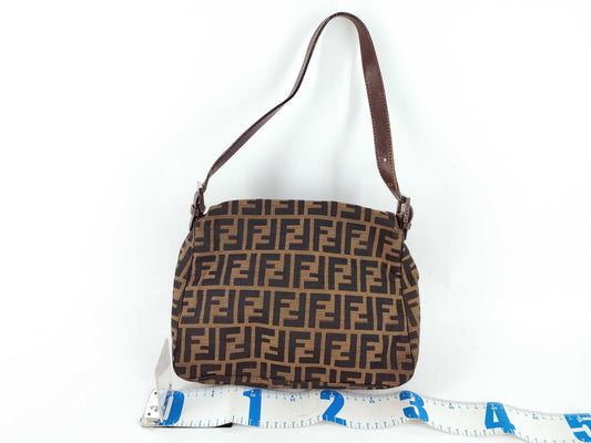 FENDI Zucca pattern FENDI Mamma Bucket Zucca handbag shoulder bag