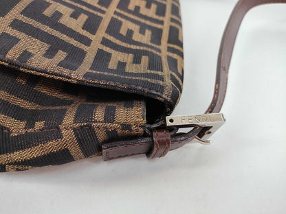 FENDI Zucca pattern FENDI Mamma Bucket Zucca handbag shoulder bag