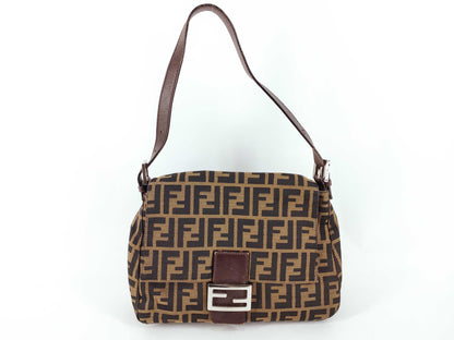 FENDI Zucca pattern FENDI Mamma Bucket Zucca handbag shoulder bag