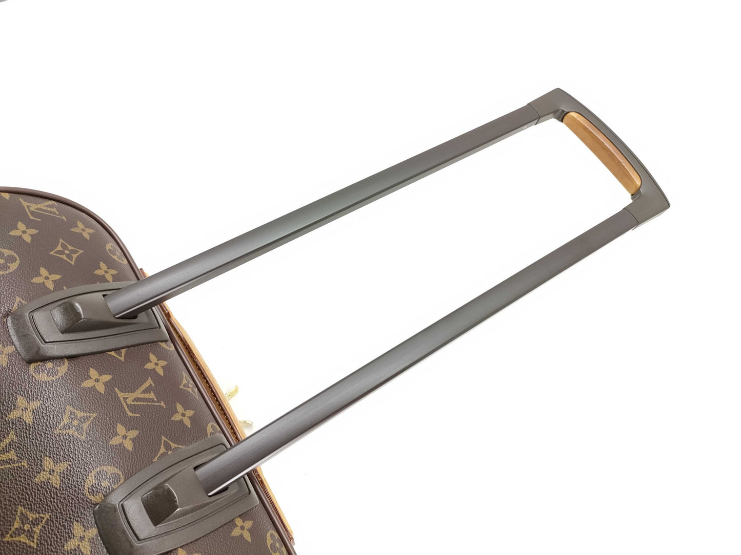 LOUIS VUITTON Monogram Pegasus 55 Suitcase/Trunk M23294 SP0092 with Padlock, Key, Name Tag, Hanger, Hand Strap, and Clothing Case/Carry-on Bag