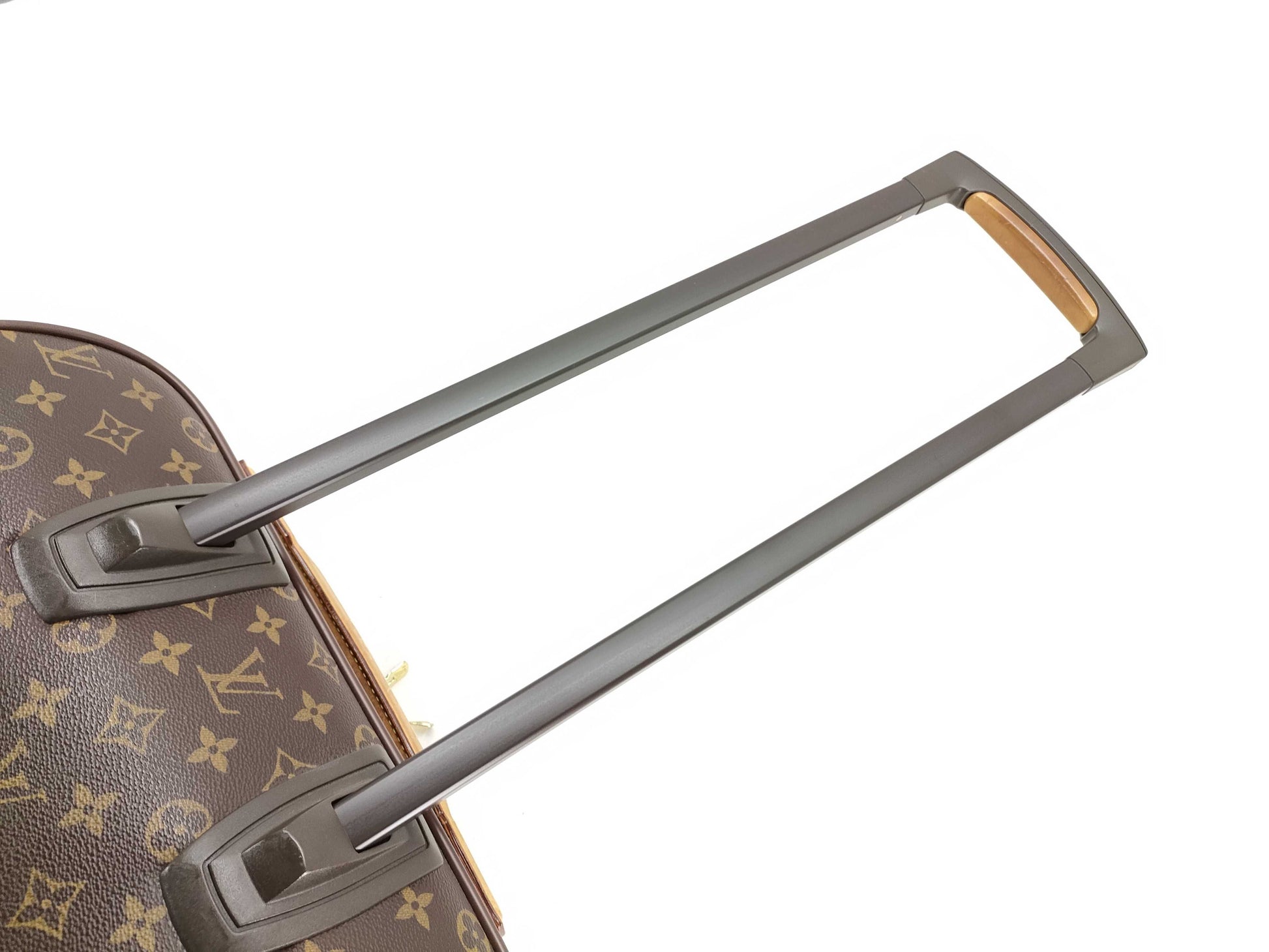 LOUIS VUITTON Monogram Pegasus 55 Suitcase/Trunk M23294 SP0092 with Padlock, Key, Name Tag, Hanger, Hand Strap, and Clothing Case/Carry-on Bag