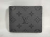 LOUIS VUITTON Monogram Eclipse Reverse Portefeuille Slender Wallet M80906 RFID Billfold