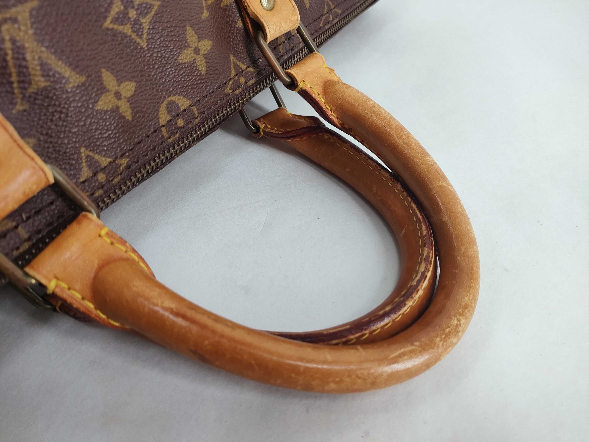 LOUIS VUITTON Monogram Keepall 50 Boston Bag