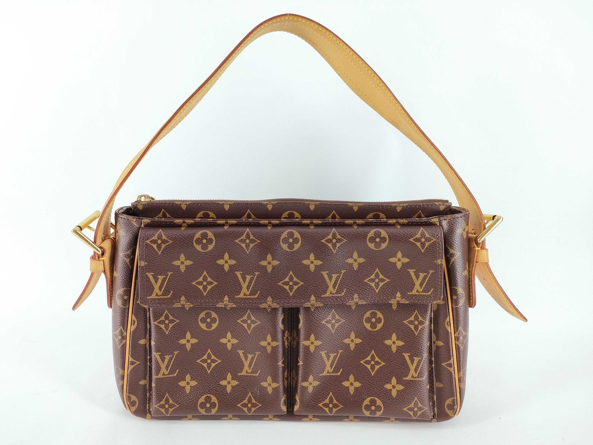 LOUIS VUITTON Monogram Viva Cite GM Shoulder Bag M51163 AR0065 Shoulder Bag