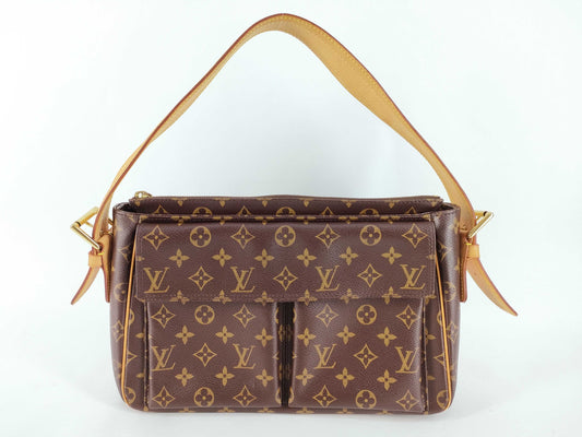 LOUIS VUITTON Monogram Viva Cite GM Shoulder Bag M51163 AR0065 Shoulder Bag