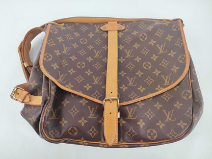 LOUIS VUITTON Monogram Saumur 35 Shoulder Bag M42254 AR1904 Shoulder Bag