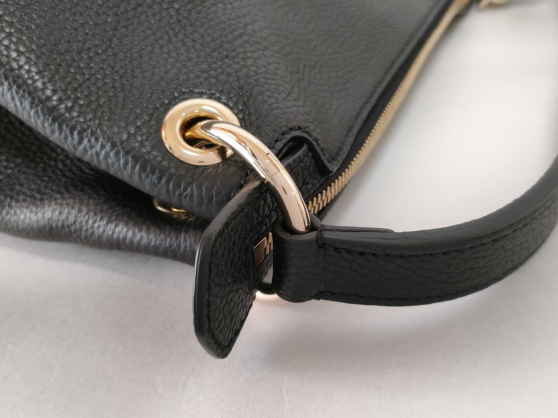 GUCCI Soho Interlocking Black Shoulder Bag 536194/000926