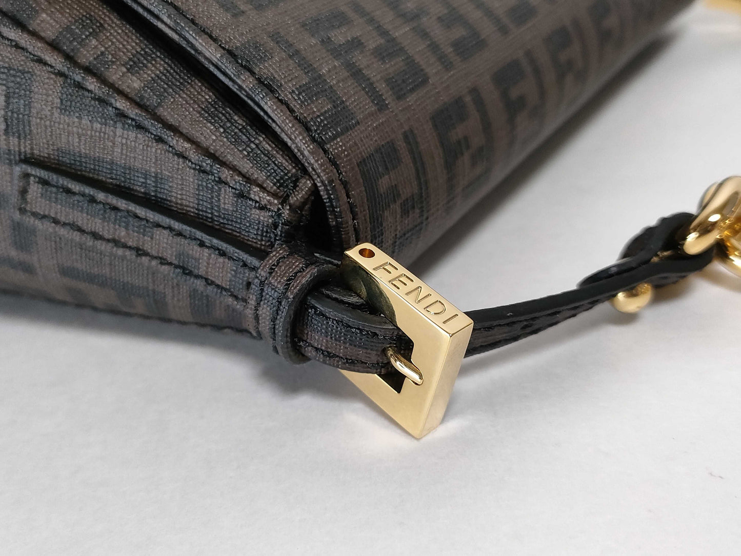 FENDI Zucca Print Zucchino PVC Handbag