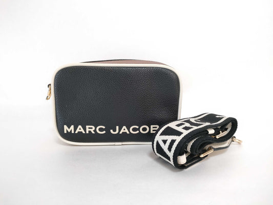 MARC JACOBS shoulder bag in black and brown