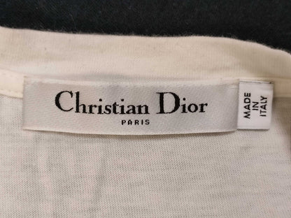 Dior Logo Cut and Sew XS Women's T-Shirt