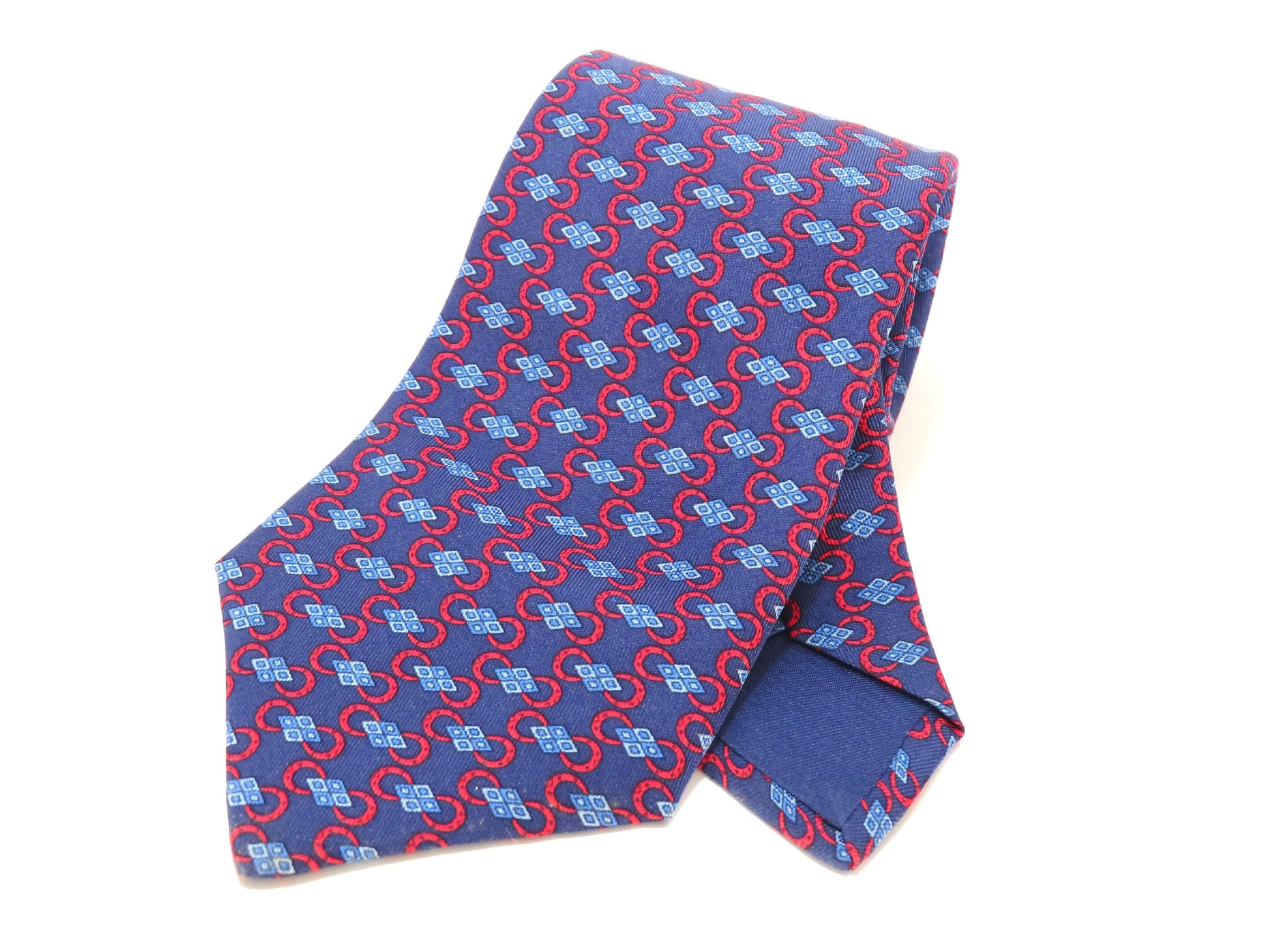HERMES Navy Tie