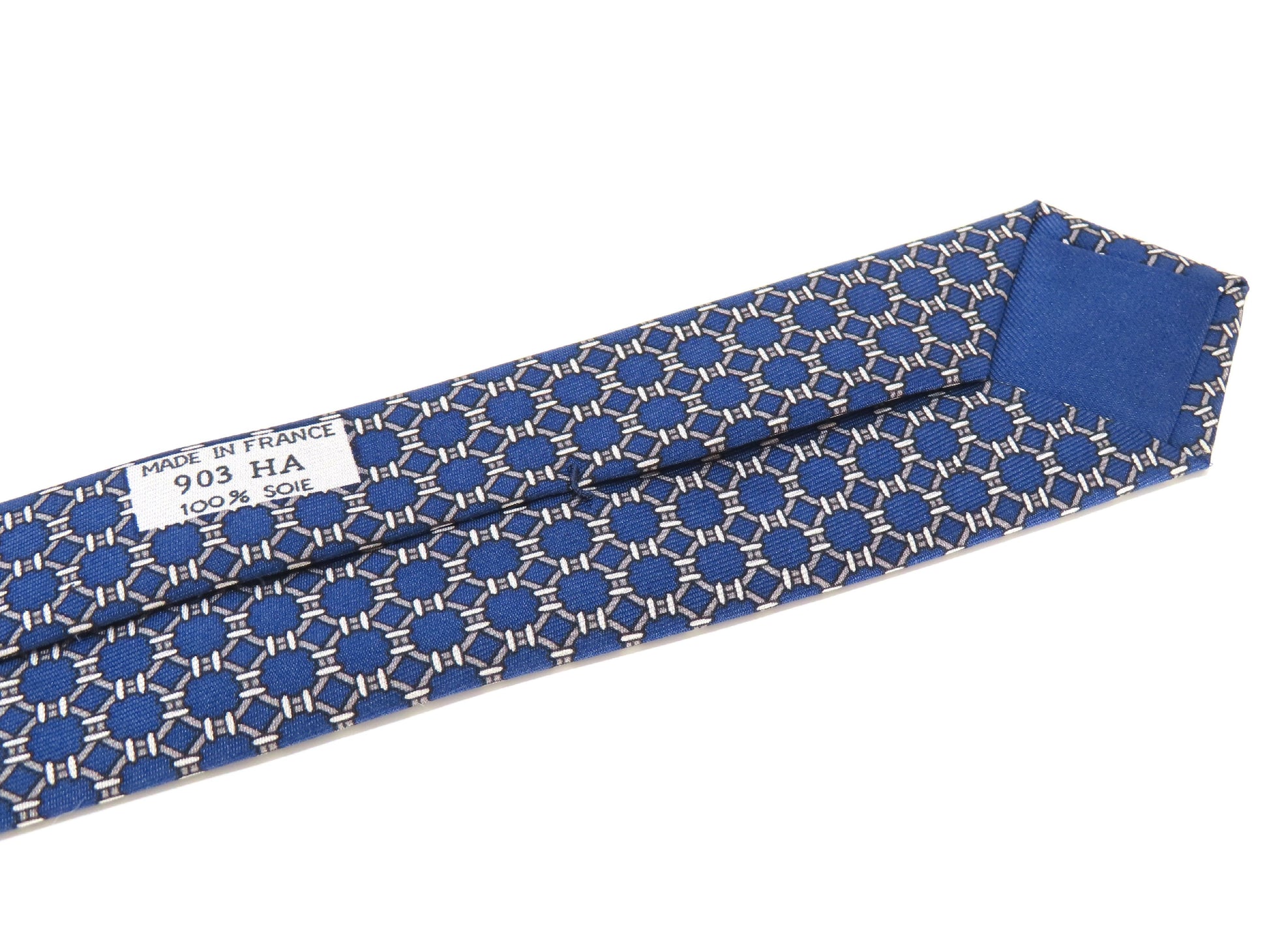 HERMES Navy Tie