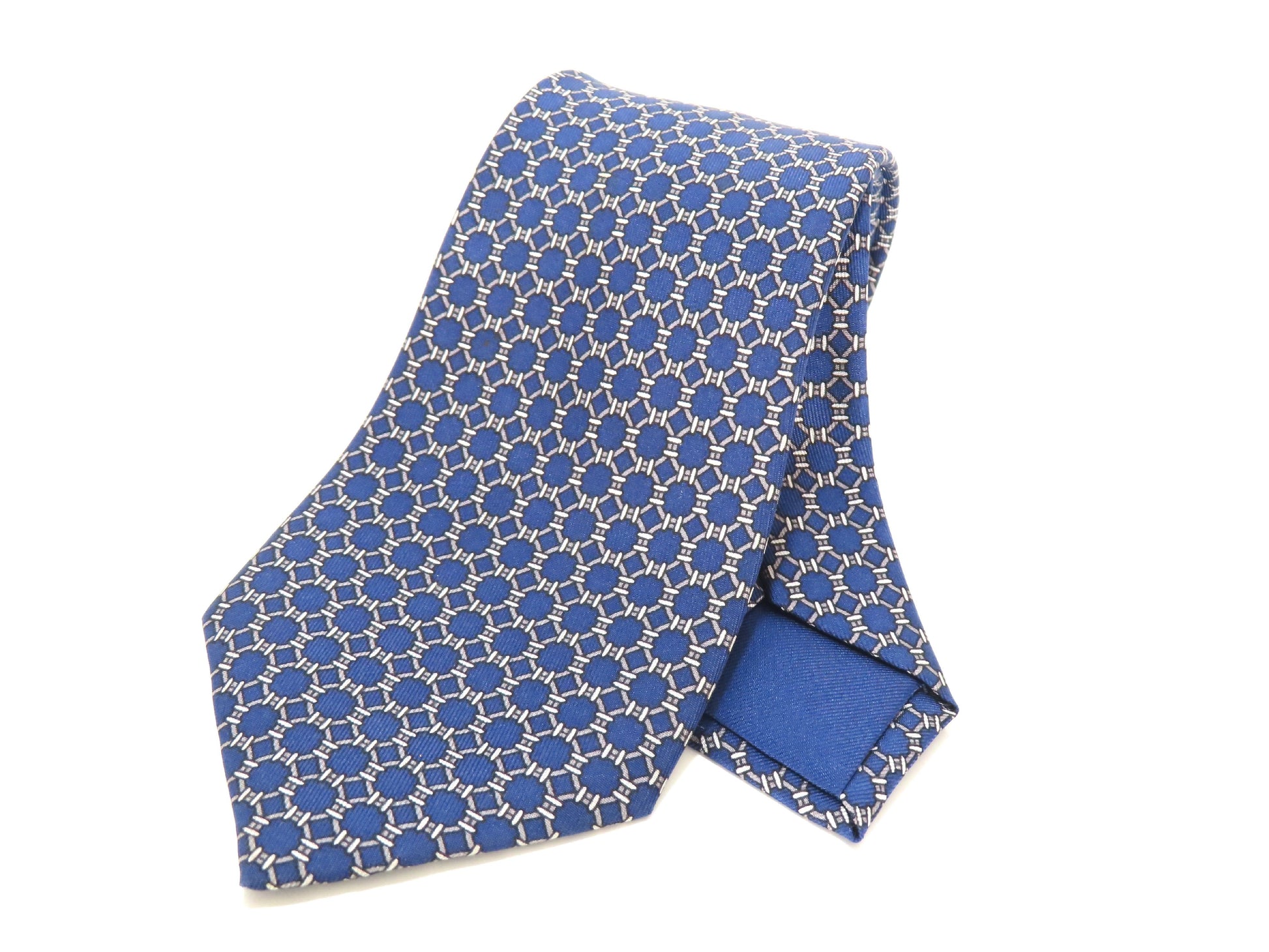 HERMES Navy Tie