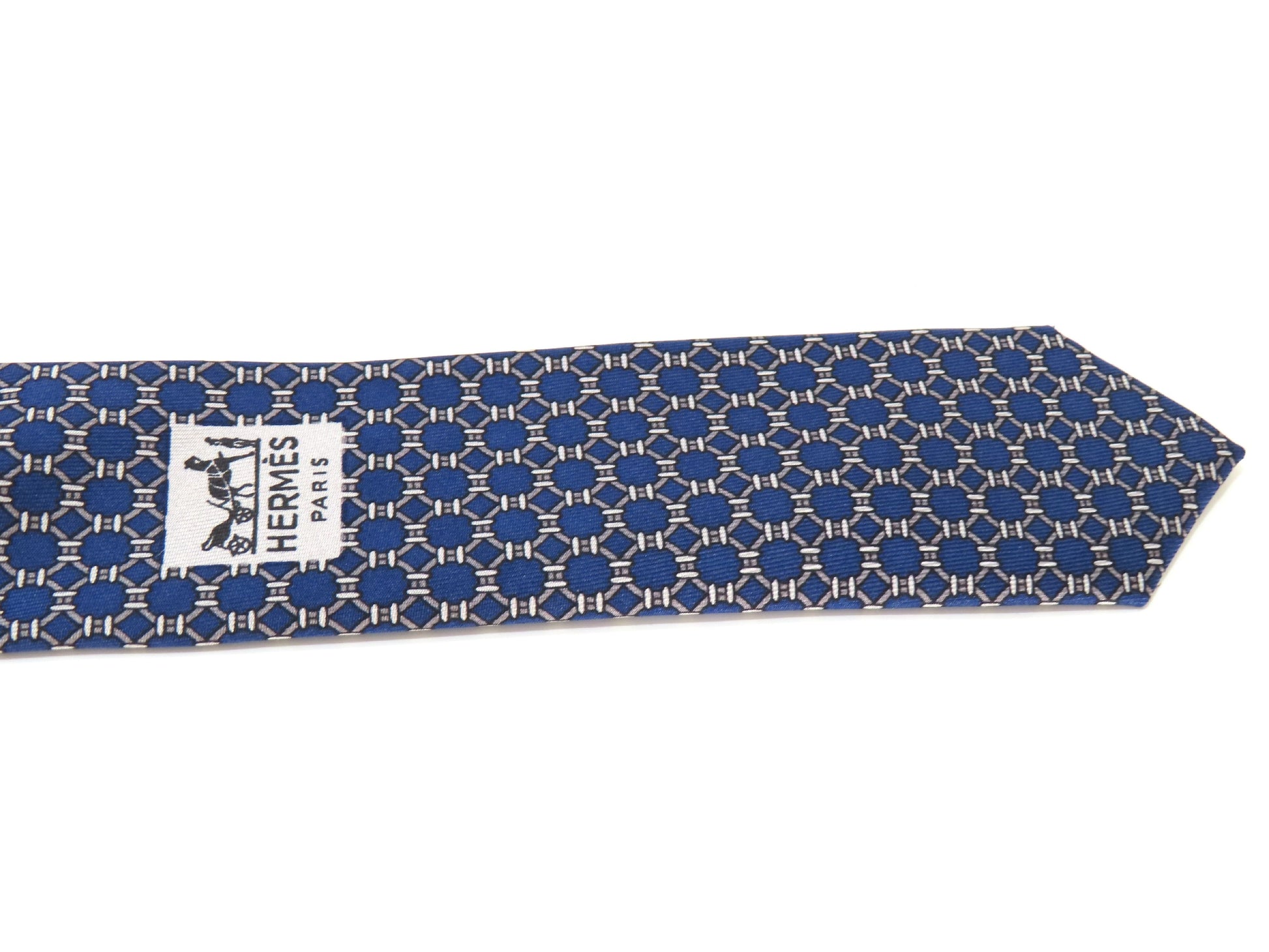 HERMES Navy Tie