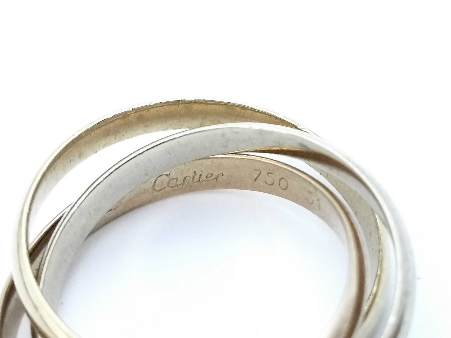 Cartier Trinity #51 750 4.6g Ring 