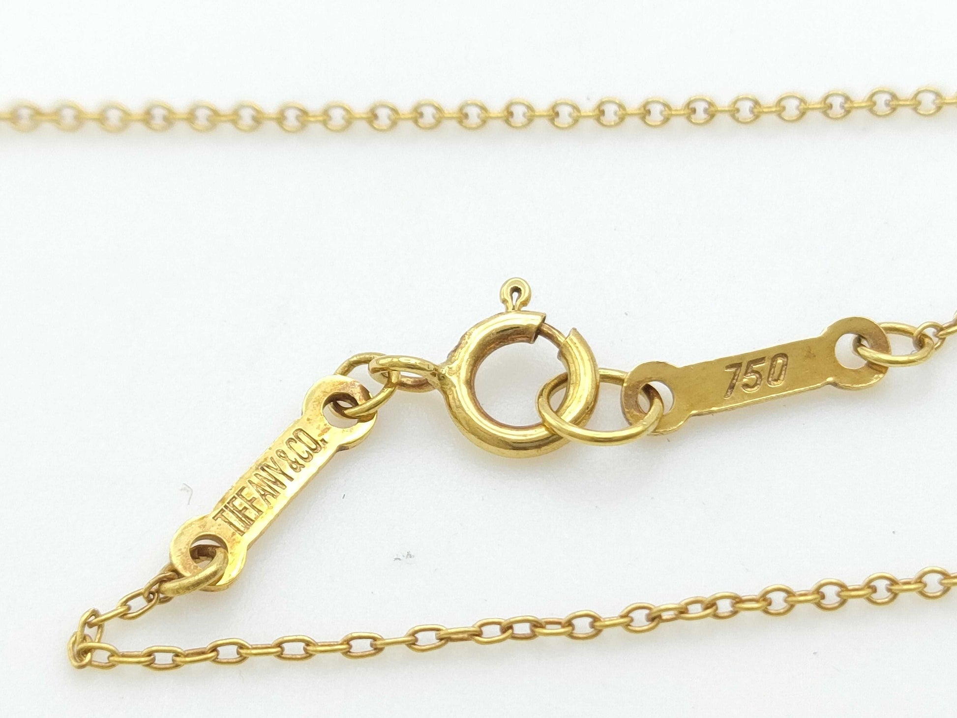 Tiffany & Co. Starfish Necklace in Yellow Gold 750, 3.2g 