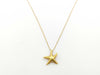 Tiffany & Co. Starfish Necklace in Yellow Gold 750, 3.2g 