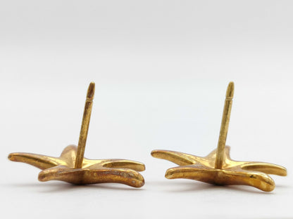 Tiffany & Co. Starfish YG 750/18K 4.4g Earrings 